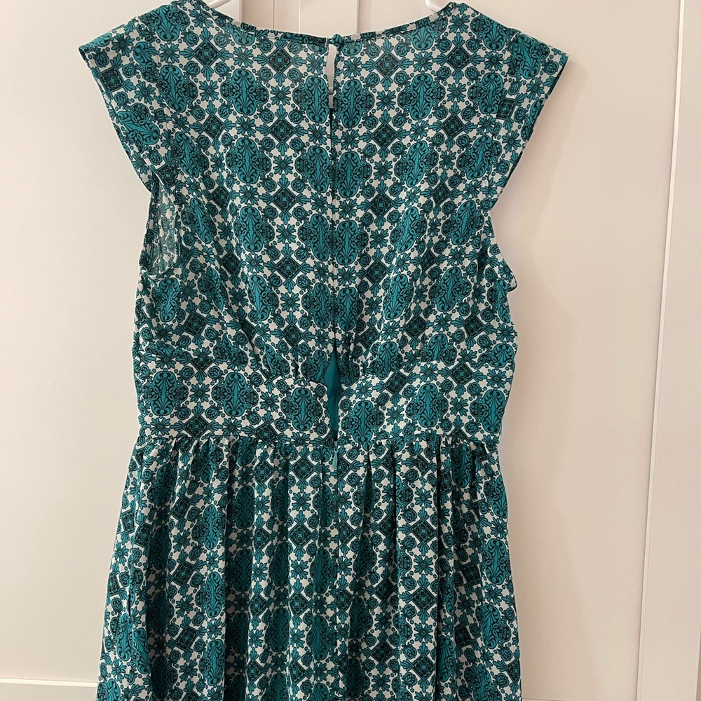 Turquoise dress